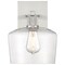 Access Lighting Port Nine Chardonnay, Chardonnay LED Wall Sconce, Brushed Steel Finish, Clear Glass 63144LEDDLP-BS/CLR - alternate 3